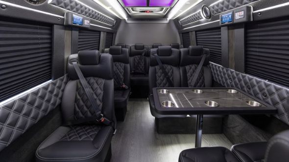 kansas city 15 passenger sprinter van interior